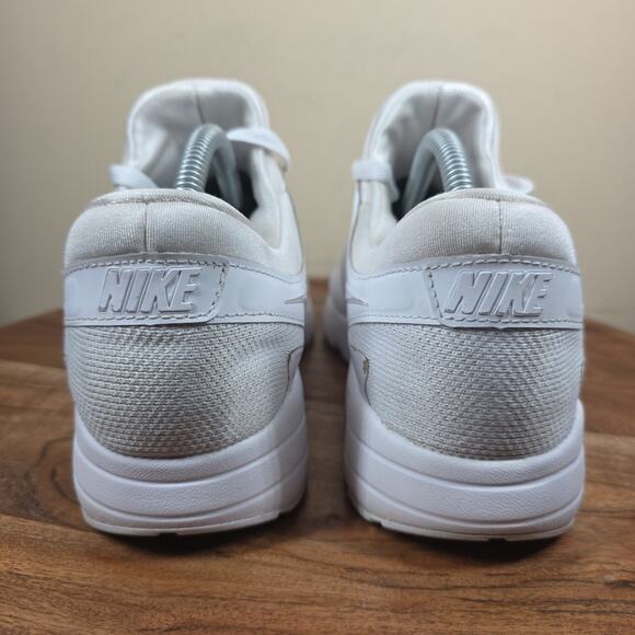Nike Air Max Zero Essentials Triple White Mens Size 9 Low Top Shoes 876070-100 - Picture 5 of 10